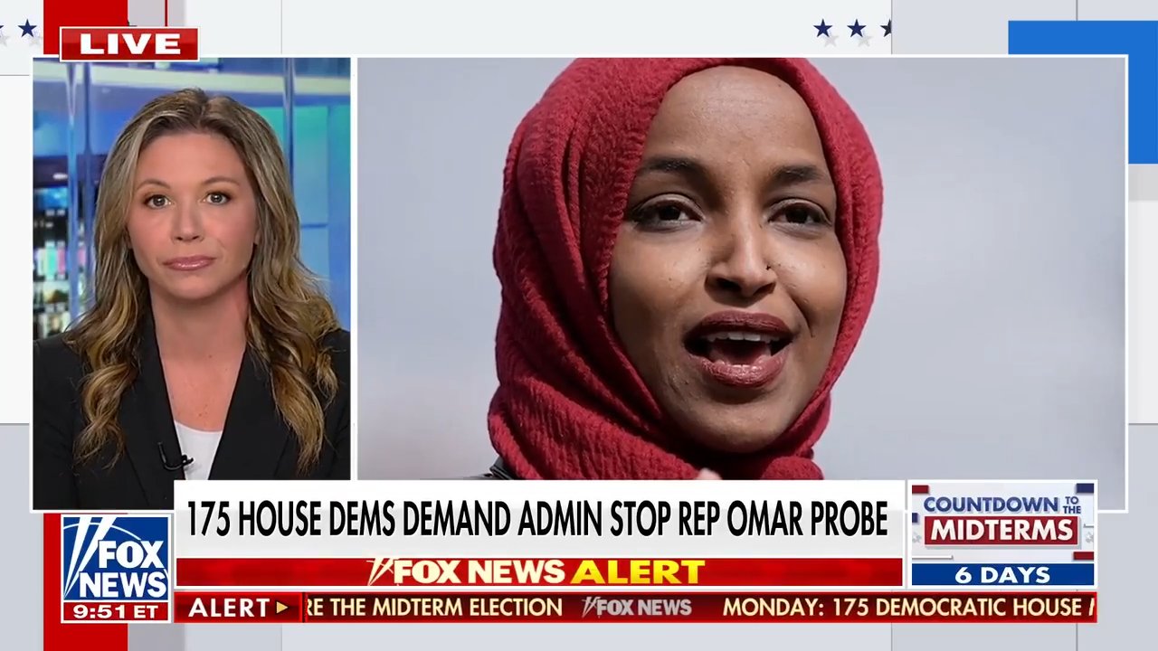 175 House Democrats demand administration stop Rep. Ilhan Omar probe