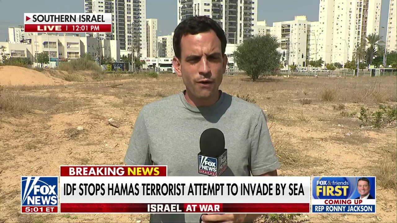 IDF halts Hamas terrorists' attempt to invade Israel by sea