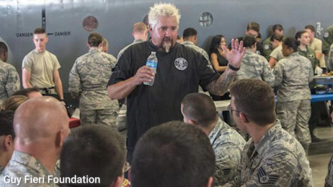 Guy Fieri says ‘not enough done’ for military, veterans and first responders