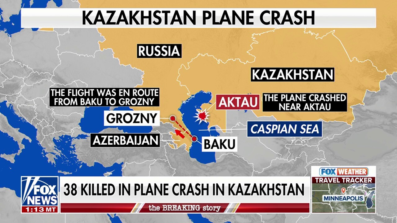  Russian air defense may be responsible for Kazakhstan plane crash as new reports surface