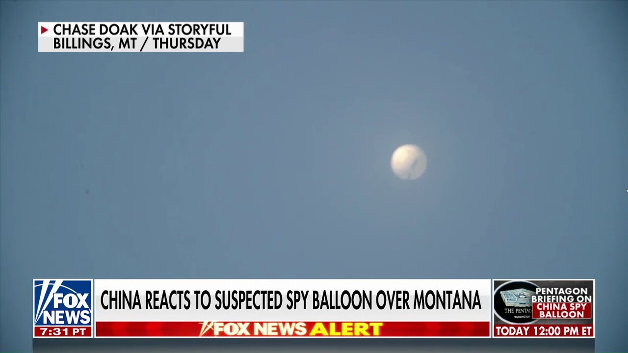 Pentagon says Chinese surveillance balloon over US does not pose direct threat