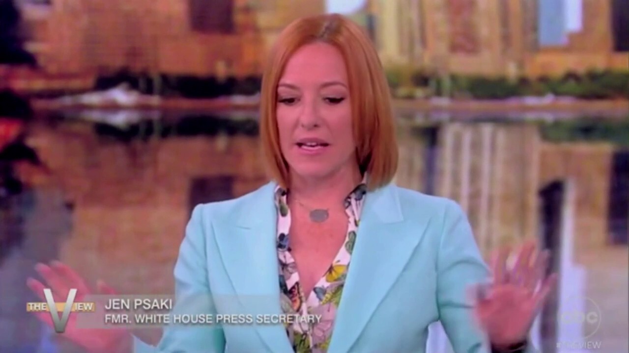 Jen Psaki tells President Biden to stop by 'The View' instead of doing a press conference