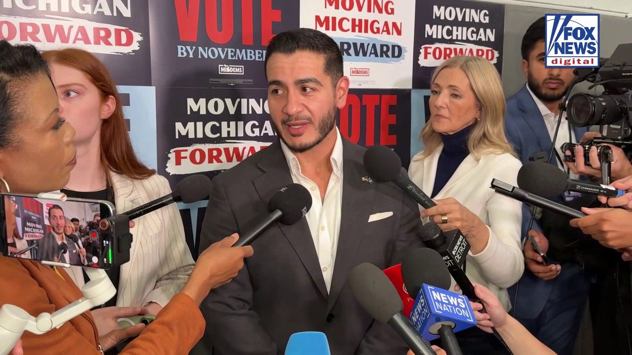Battleground Michigan Democratic Senate nominee El-Sayed vows to take on Trump and 'Trumpism' if elected