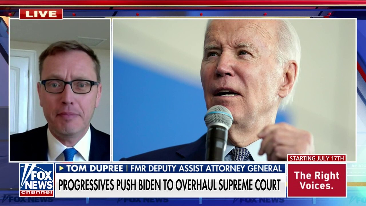 Bidens Opposition To Packing Of Supreme Court Is Absolutely Right Tom Dupree Fox News Video