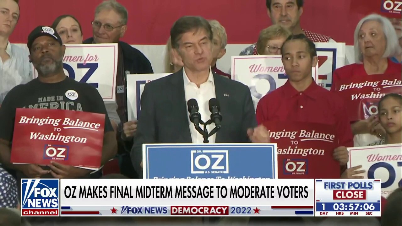 Dr. Oz makes final pitch to Pennsylvania voters in flurry of campaign events