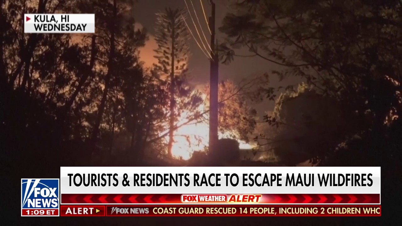 Maui wildfires devastate popular tourist town of Lahaina