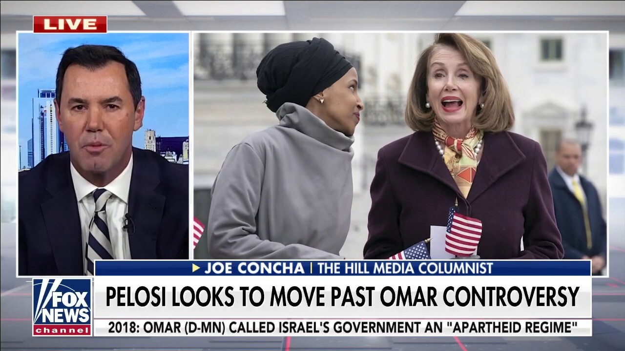 Joe Concha: Pelosi’s comments on Ilhan Omar ‘sends a strong message’ that the radicals are in charge