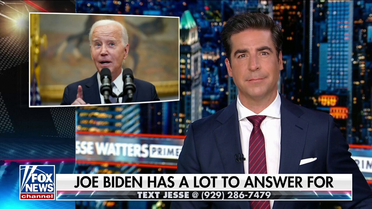Jesse Watters: Biden just lied to the Weather Channel