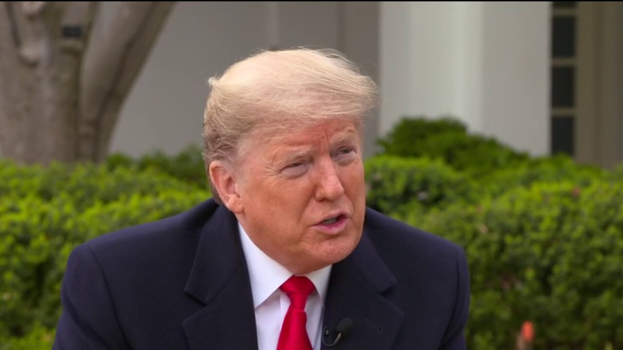 Trump on getting America back to work: 'Absolutely possible' by Easter Sunday