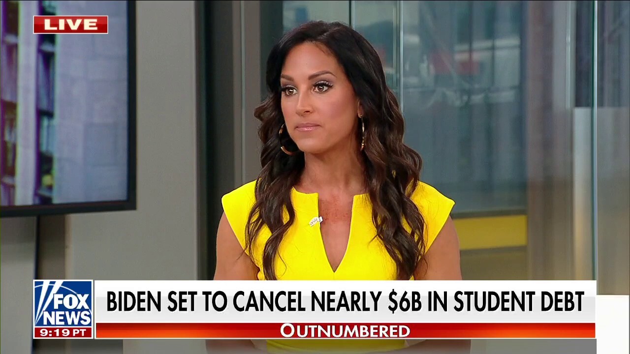 Emily Compagno rips Biden's student loan debt cancellation on 'Outnumbered': 'Lip service'