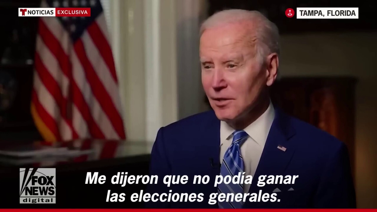 Biden trashes polls suggesting he shouldn’t run again: 'Do you know any polling that's accurate?'