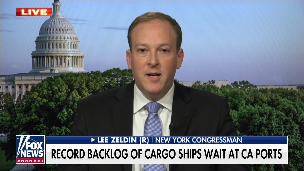 Lee Zeldin on White House facing backlash over supply chain crisis