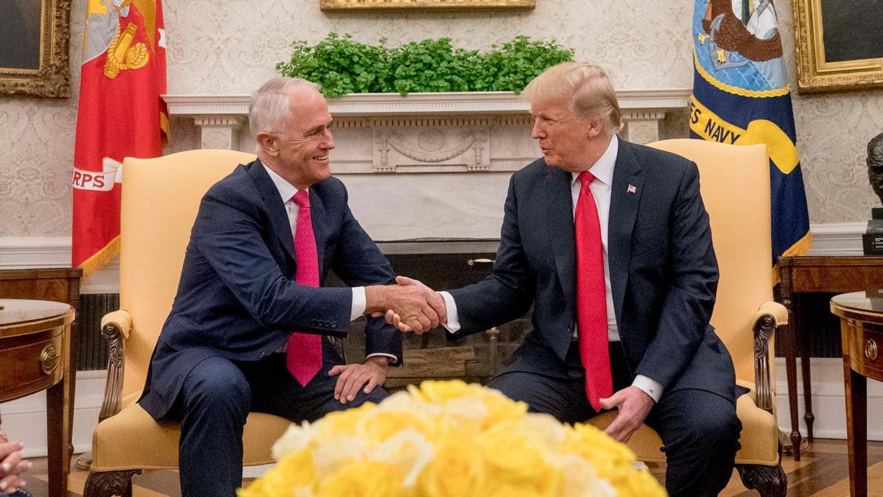 President Trump and Australian PM Turnbull hold press conference