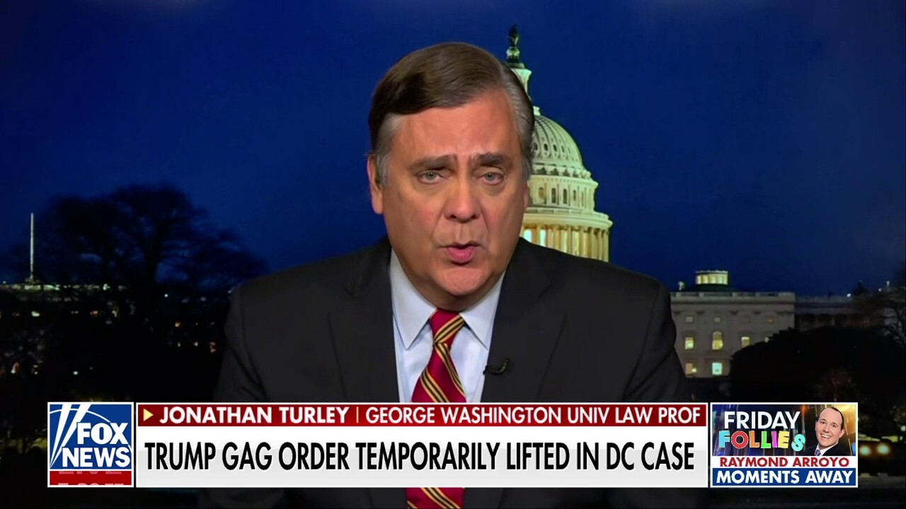 Jonathan Turley: The gag order is unconstitutional