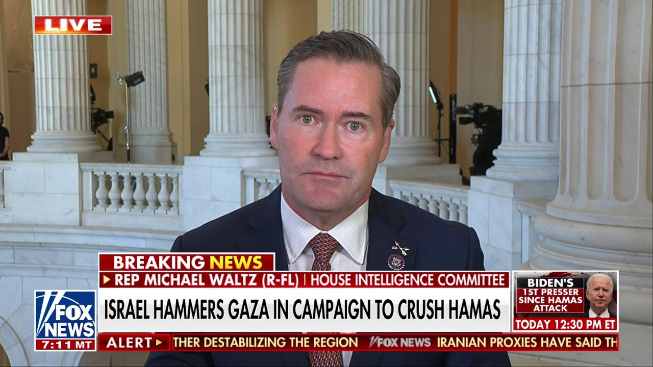 The White House's mixed messaging is playing into Hamas' hands: Rep. Waltz