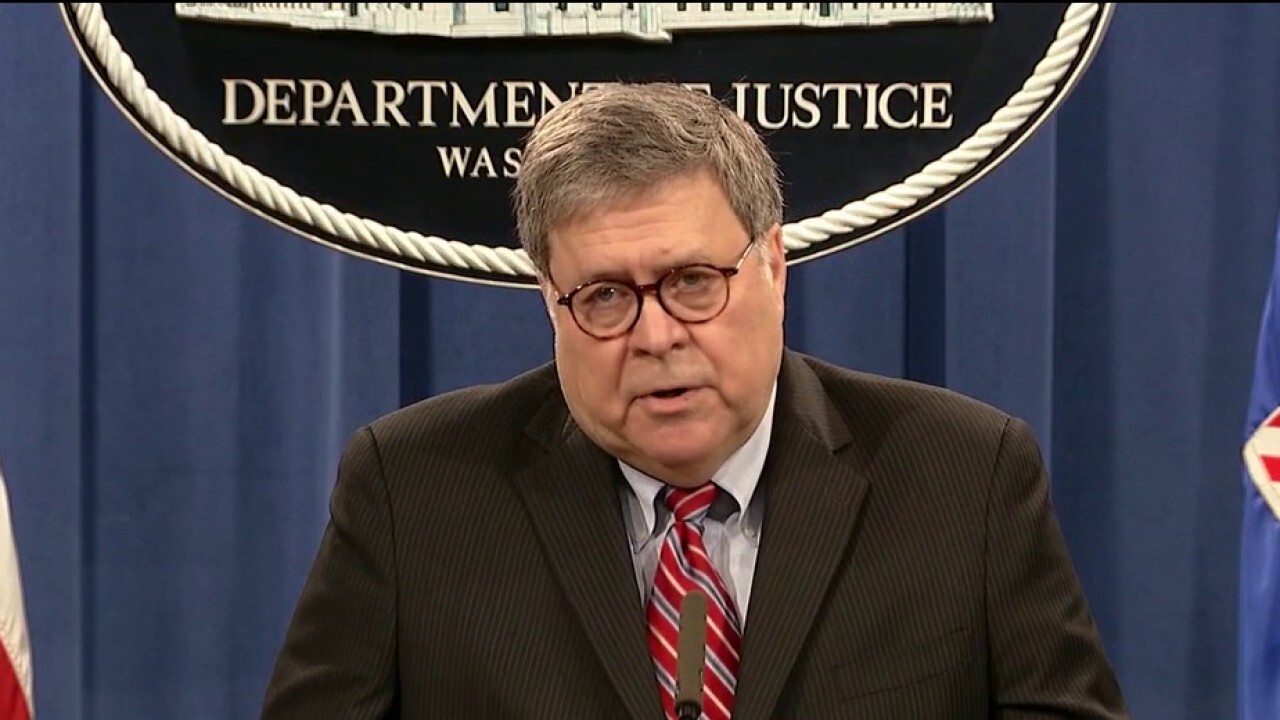 AG Barr breaks with Trump over alleged Russia hack of fed agencies