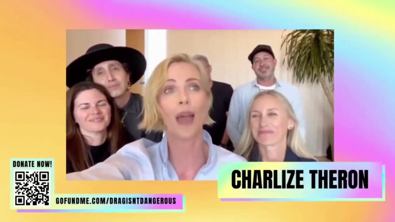 Actress Charlize Theron threatens to ‘f--- up’ conservatives worried about drag queens sexualizing children