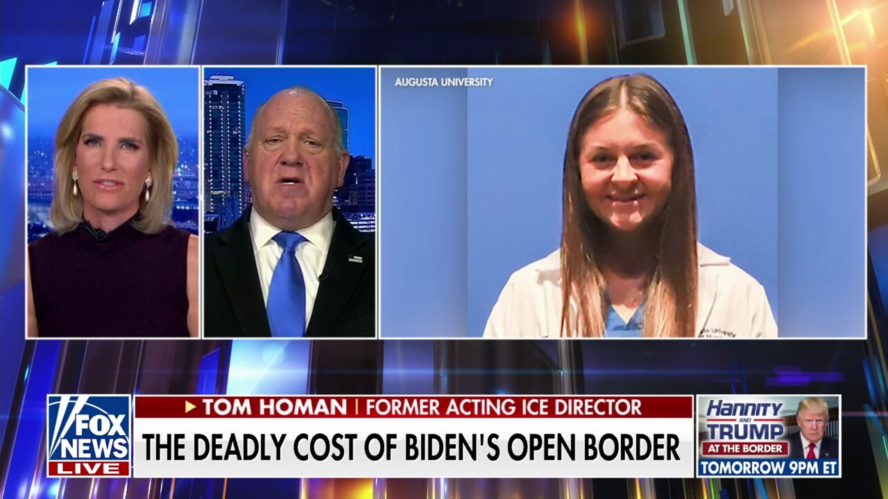 Tom Homan warns Biden is 'not being honest' with Americans over immigration crisis