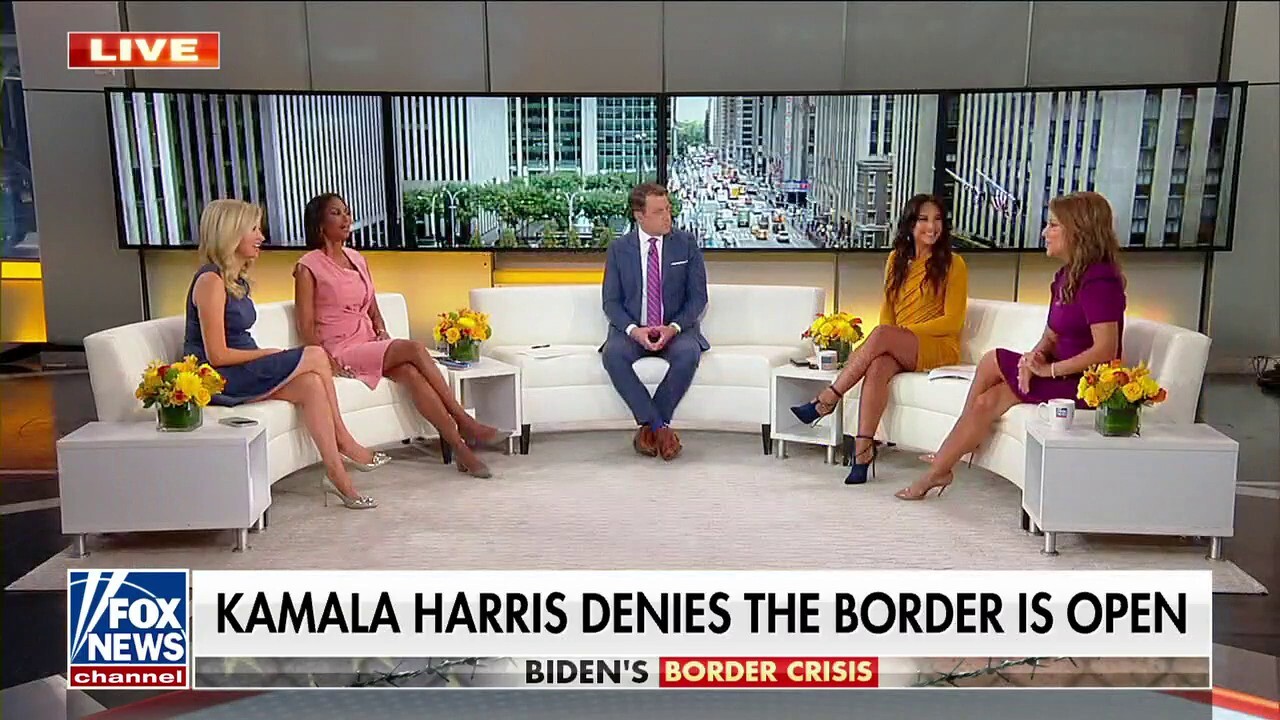 Kamala Harris denies the border is open as Chicago sends migrants to suburbs