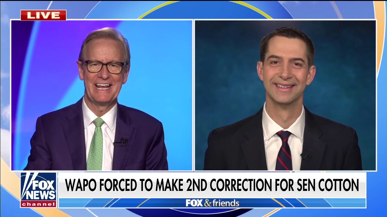 Washington Post forced to make second correction for Sen. Tom Cotton on stimulus checks for prisoners