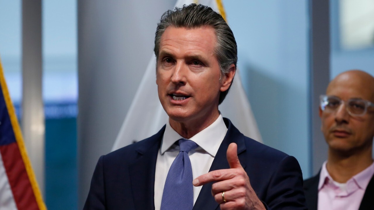 California Gov. Gavin Newsom issues statewide 'stay at home' order	