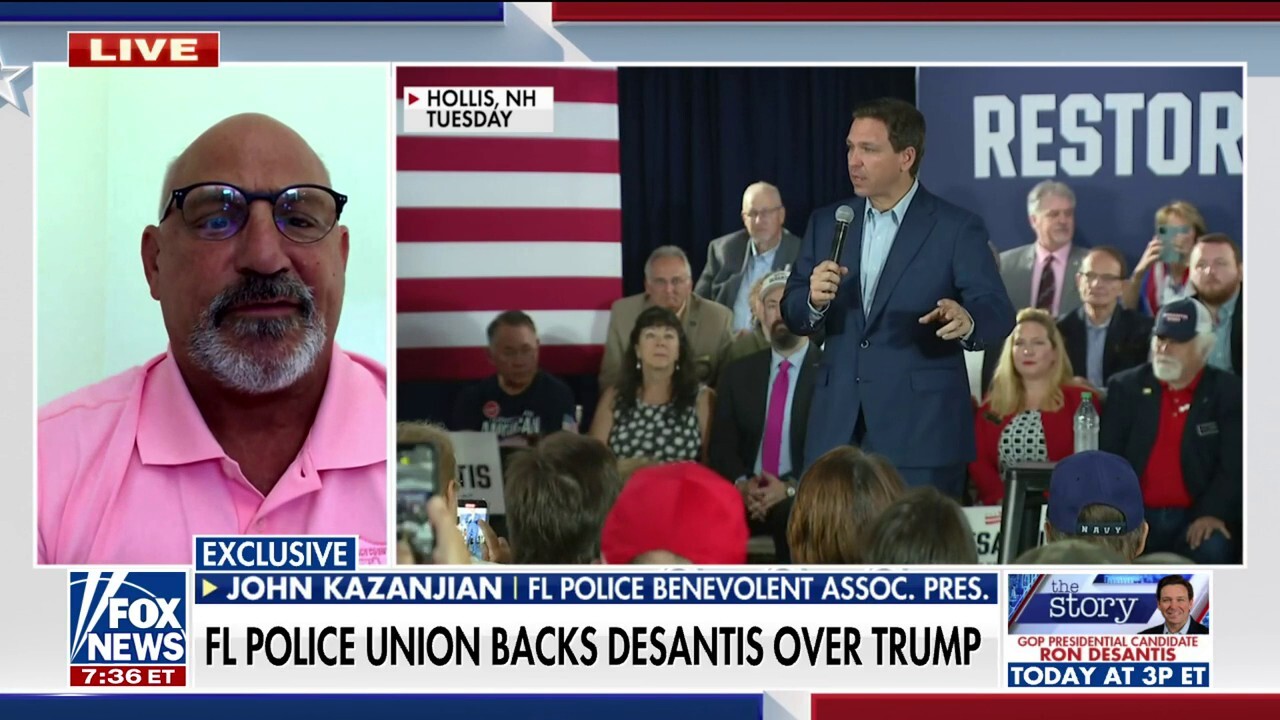 Florida's largest police union endorses DeSantis for the White House