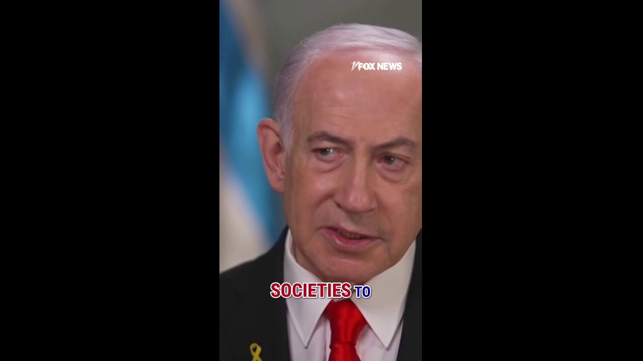  Israeli Prime Minister Benjamin Netanyahu discusses the October 7 attack on Israel on 'Special Report.'