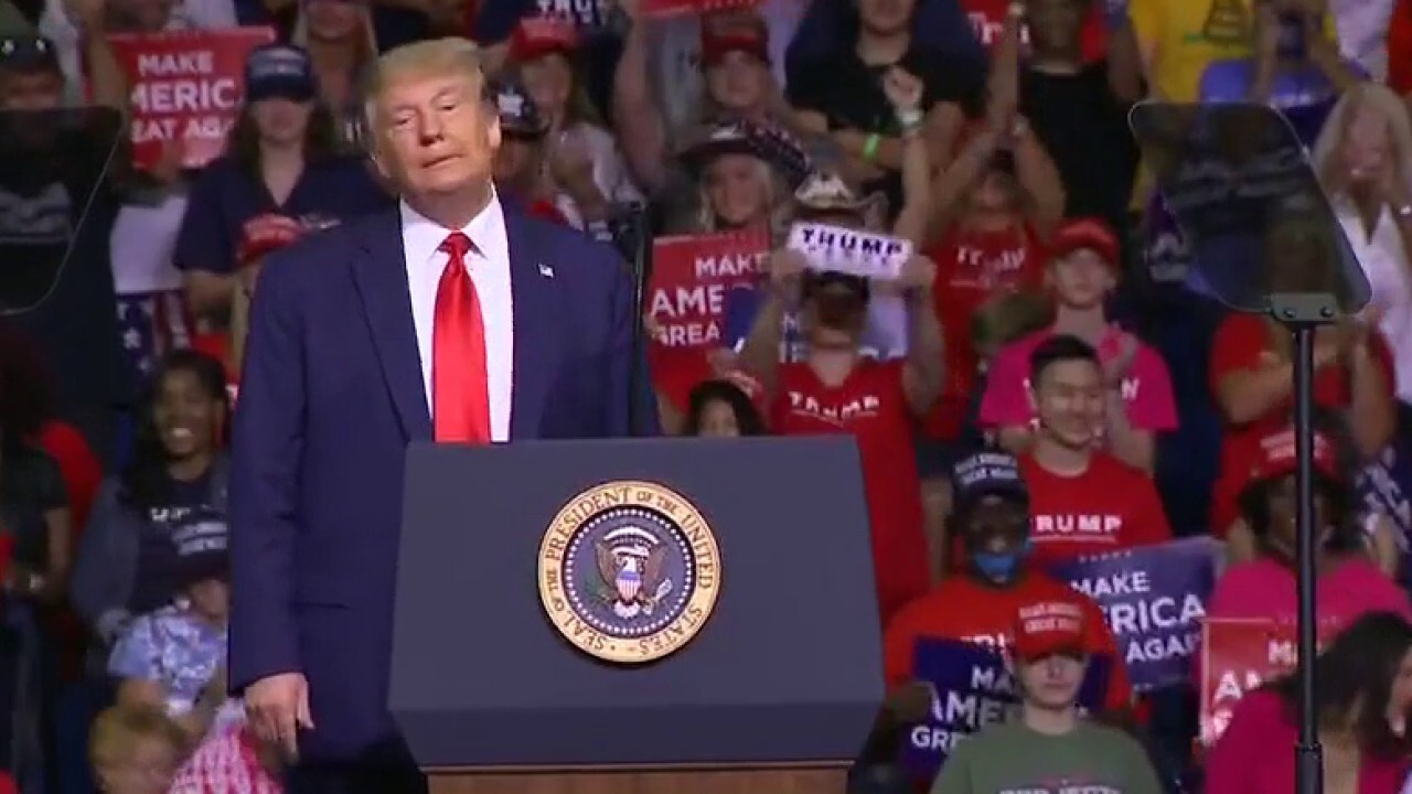 Trump sounds off on media coverage of West Point ramp walk at Tulsa rally: 'It's so unfair'