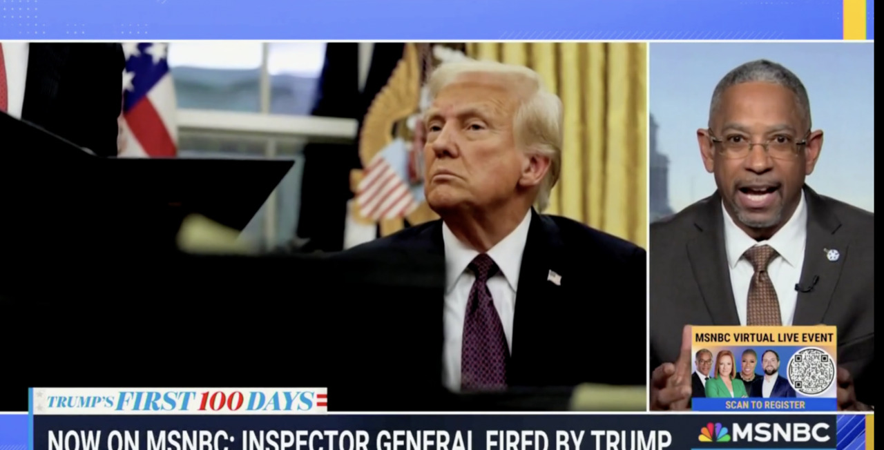 Fired Inspector General speaks out about dismissal in MSNBC interview