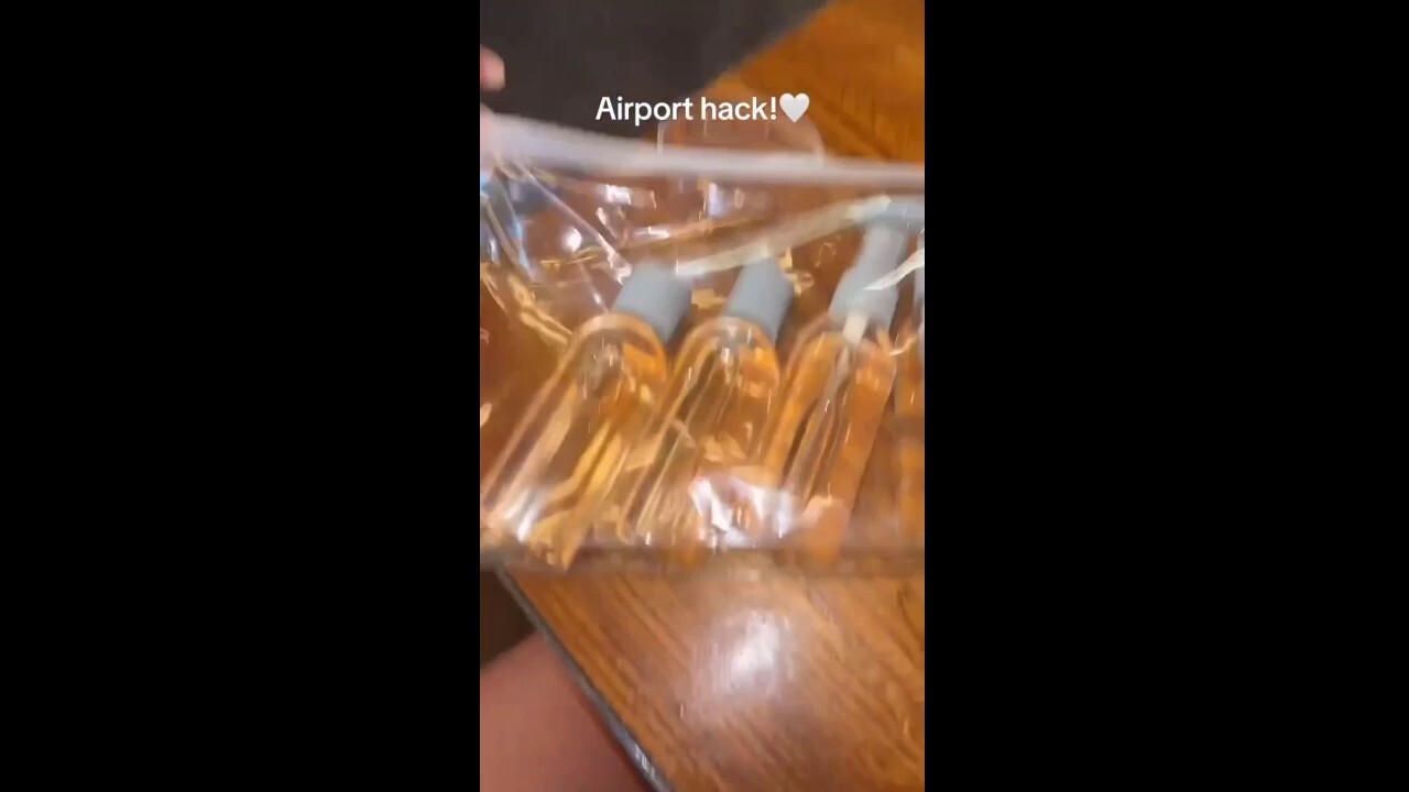 Sneaky passenger fills travel bottles with alcohol, saves money on airport drinks