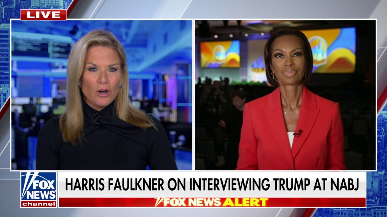 Harris Faulkner reflects on her NABJ interview with Trump Fox News Video