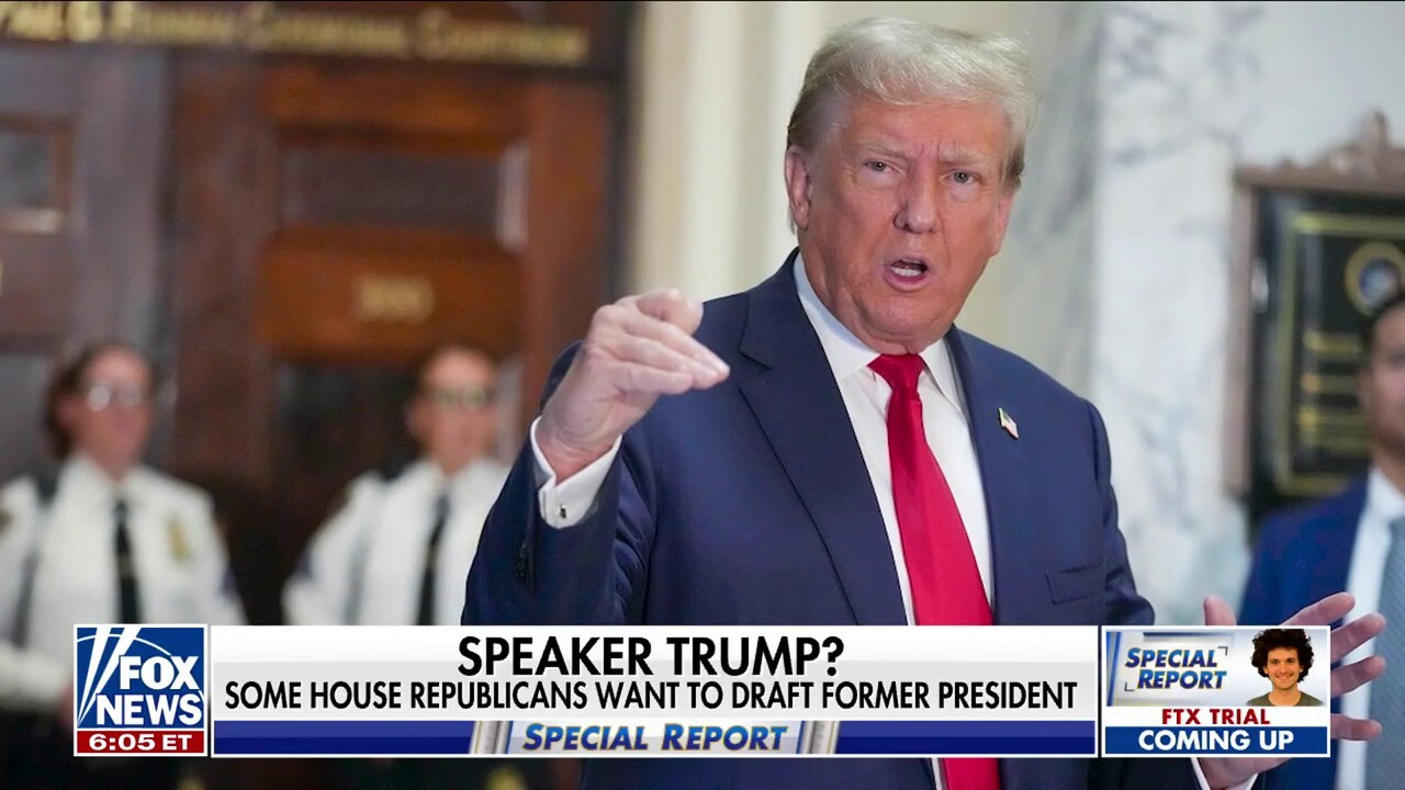 Would Trump accept short-term role as House speaker?