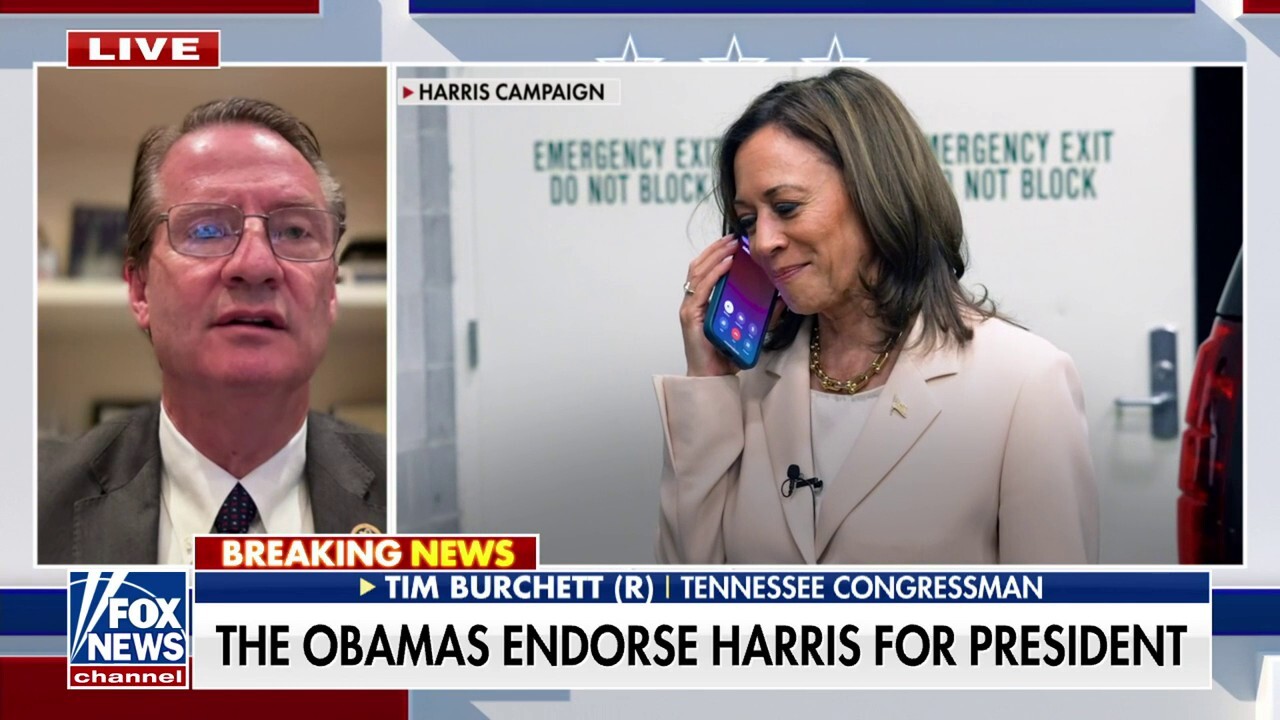 The Obamas endorse Kamala Harris for president 