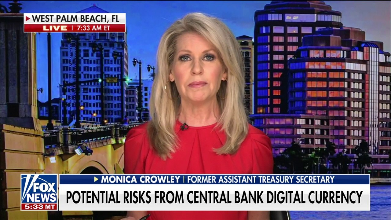 Privacy, financial freedom will be 'eliminated' with central bank digital currency, warns Monica Crowley