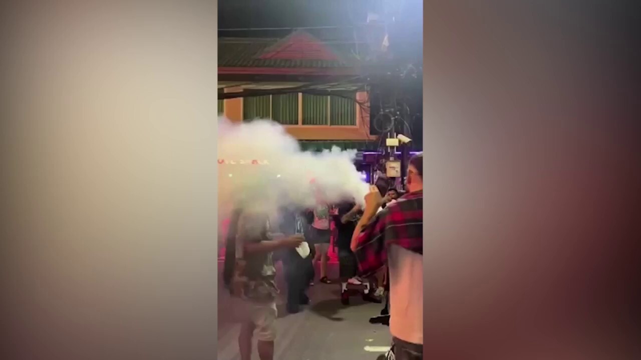 American tourist in Thailand forced to apologize after blowing cannabis smoke on busy street