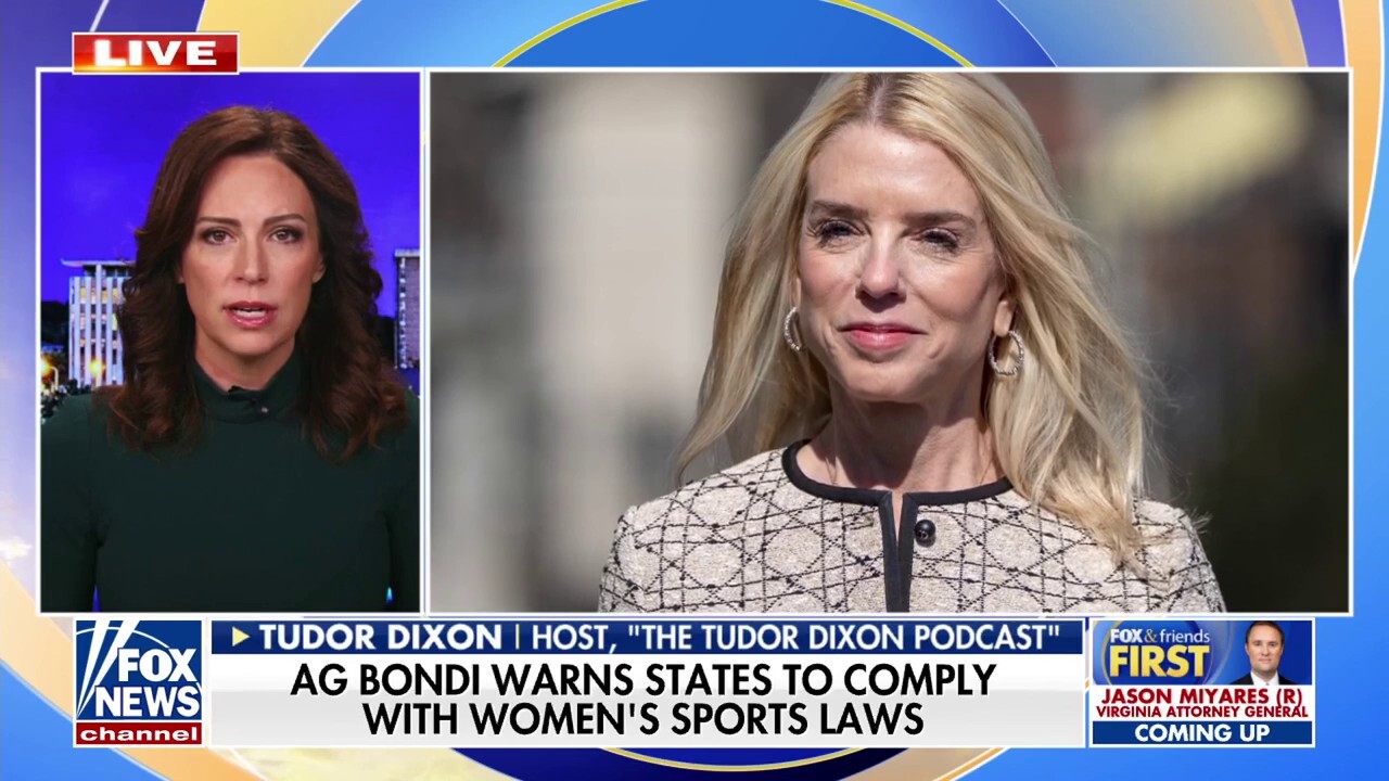 AG Pam Bondi vows to hold states 'accountable' that fail to comply with women's sports laws