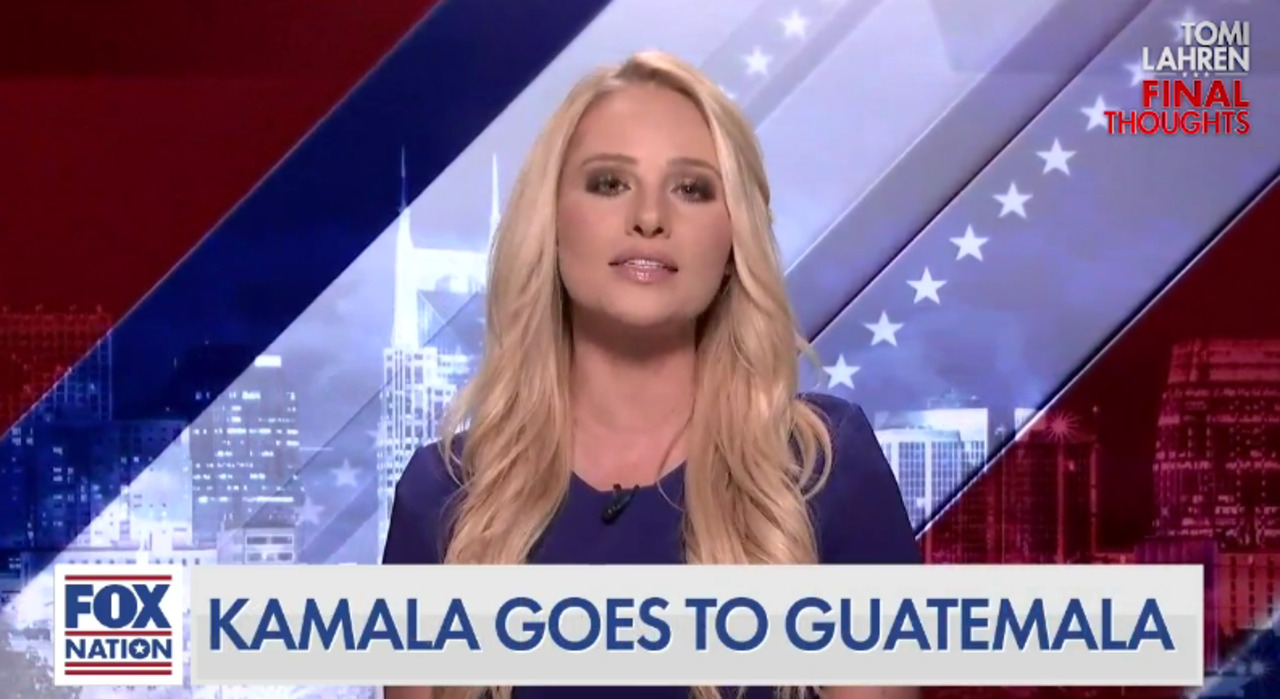 Tomi Lahren calls Kamala Harris 'root cause' of border crisis as VP visits Guatemala