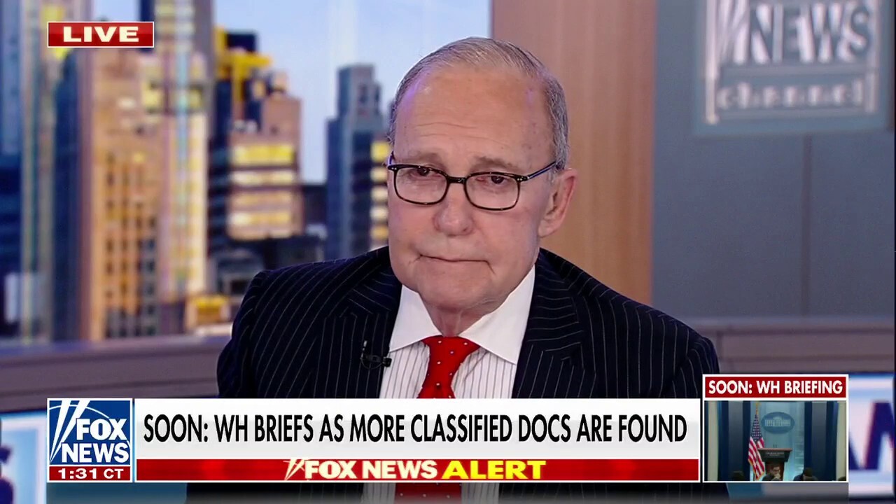 Larry Kudlow on Biden classified documents fiasco: What's good for the goose is good for the gander