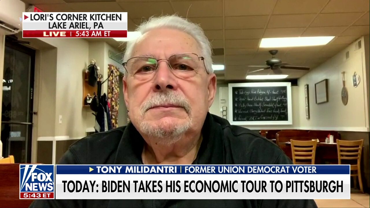 Ex-union Dem slams Biden, vows to vote for Trump: 'Democrats are getting away with everything'