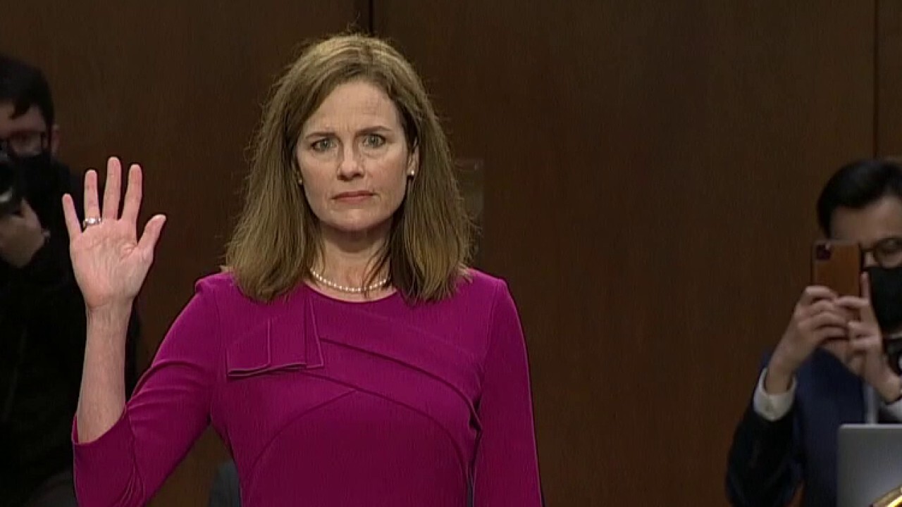 Supreme Court nominee Amy Coney Barrett delivers opening statement 