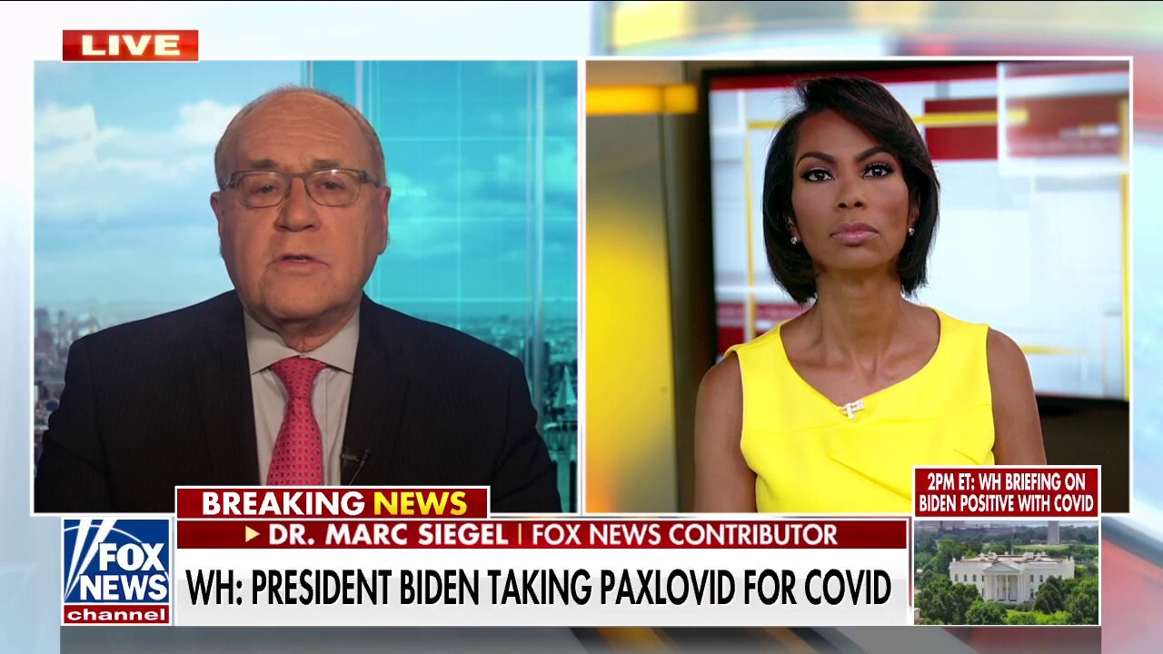 White House says Biden taking Paxlovid to treat COVID