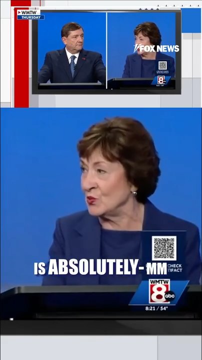 Susan Collins DEMANDS apology during Maine Senate debate