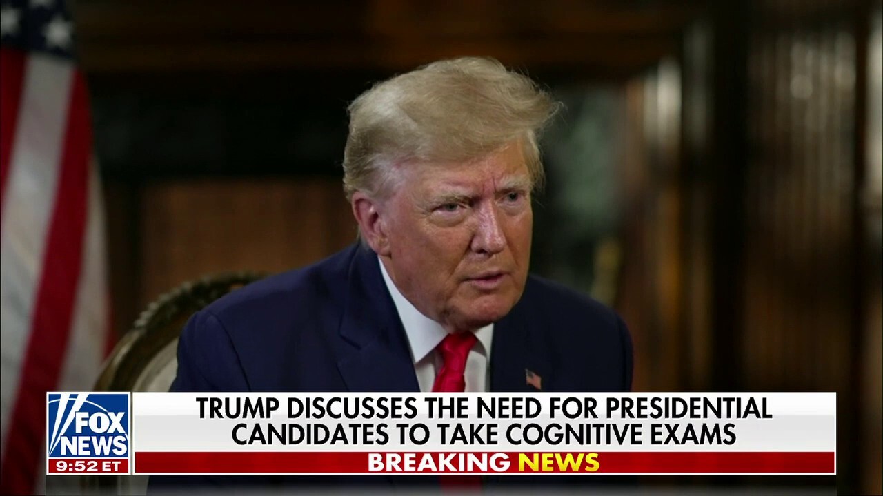 I’d like to see cognitive tests for anyone running for President: Donald Trump