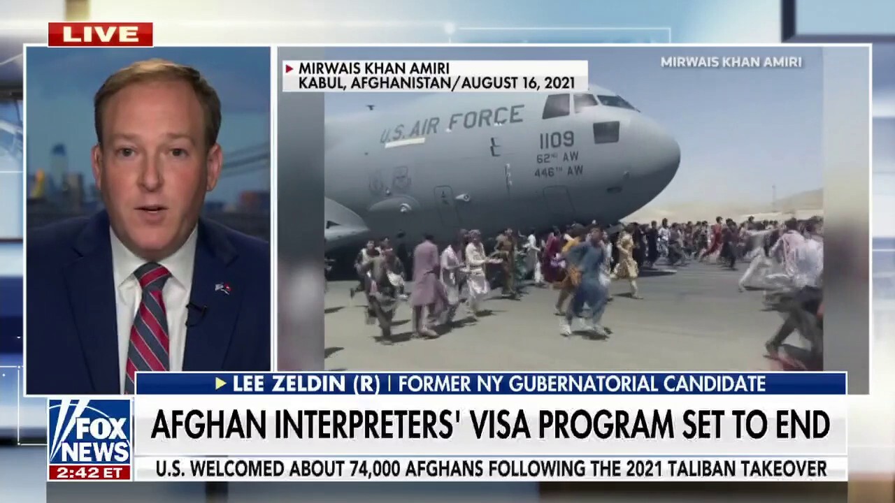 Afghan interpreters can't be 'hung out to dry': Rep. Lee Zeldin