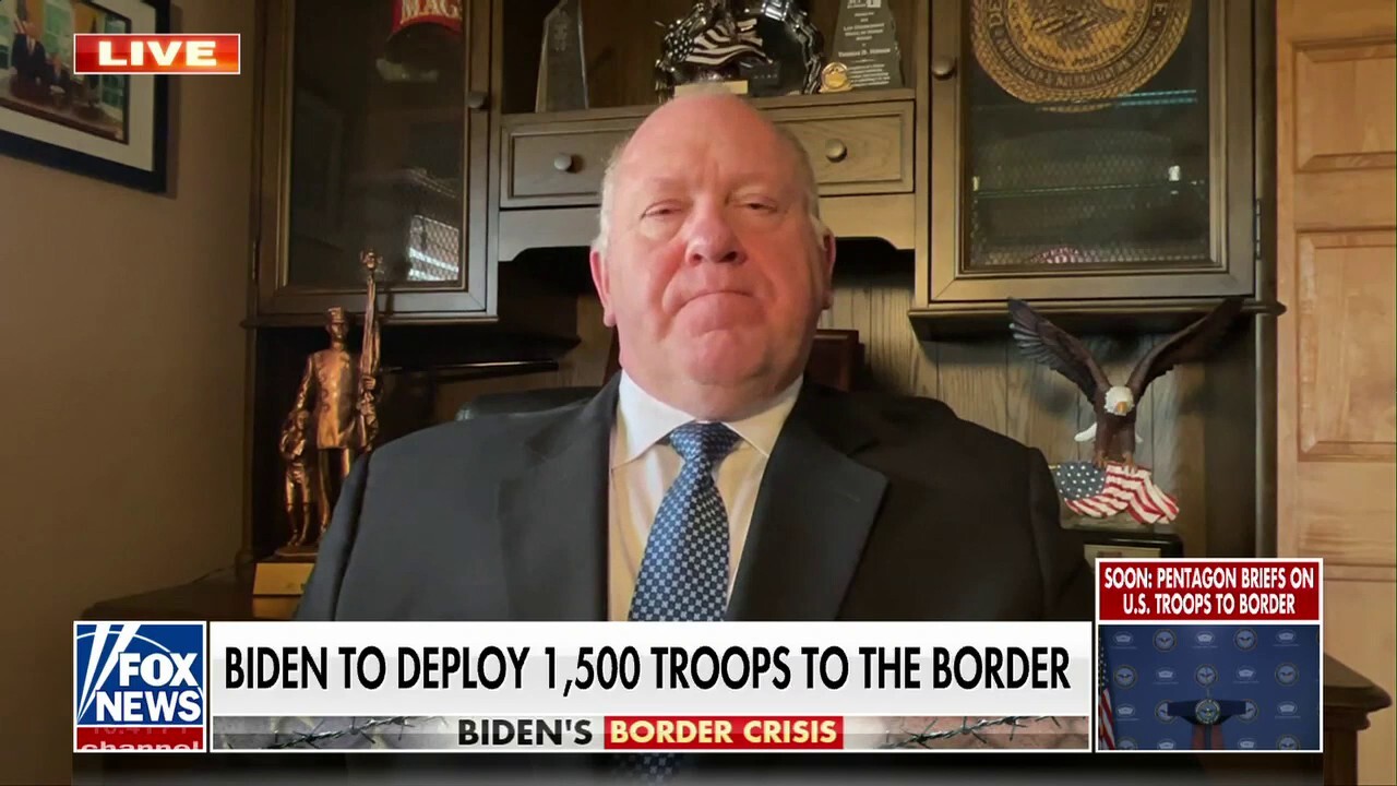 Tom Homan calls on Biden to re-implement remain-in-Mexico: This admin 'supports open borders'