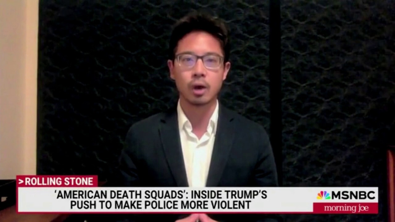 Rolling Stone reporter says Trump wants to make police similar to 'death squads'