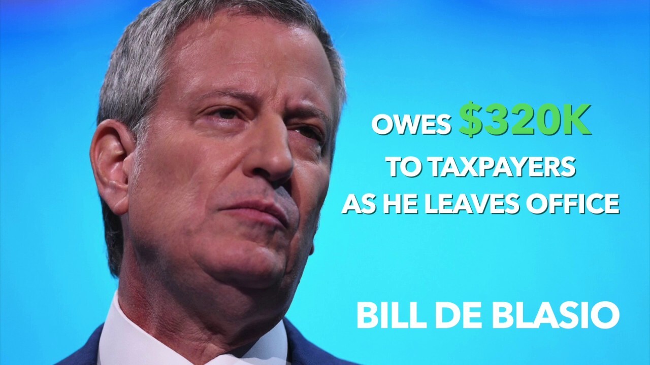 Citizens Against Government Waste's Tom Schatz discusses taxpayers covering Bill de Blasio's security on failed presidential campaign