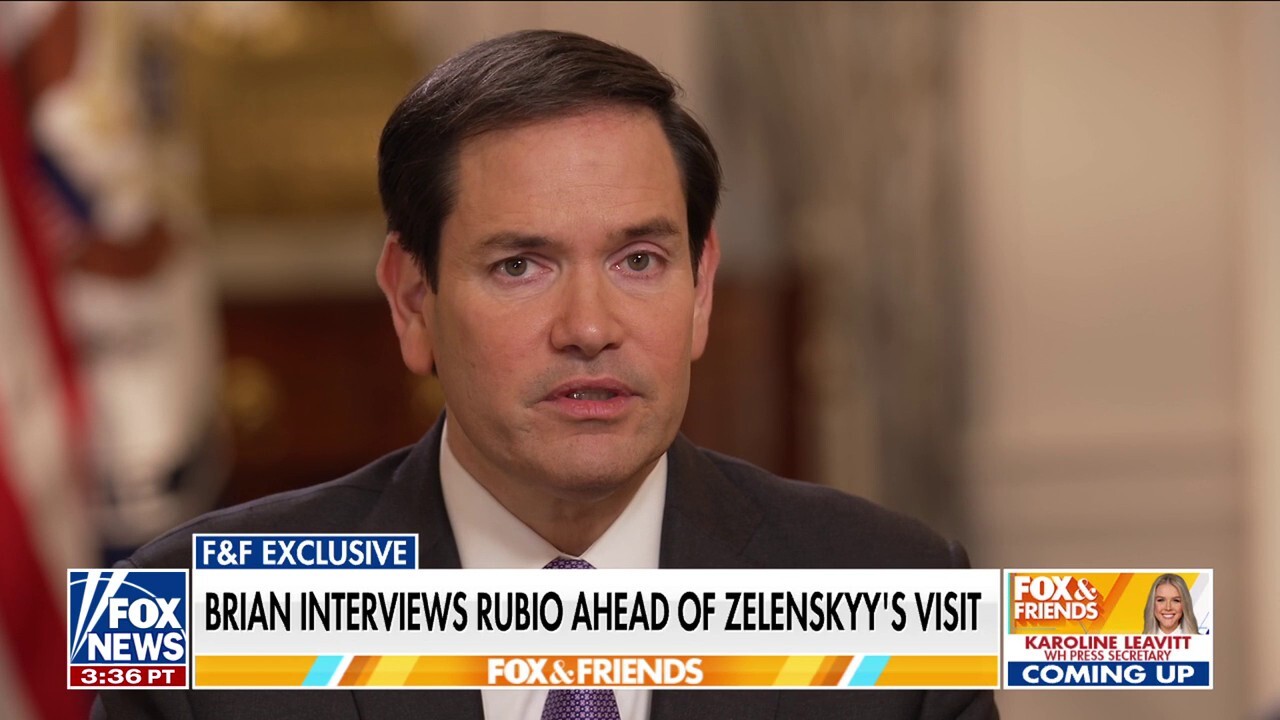 Secretary Rubio: Trump has had 'constant' engagement with Ukraine amid push to end war