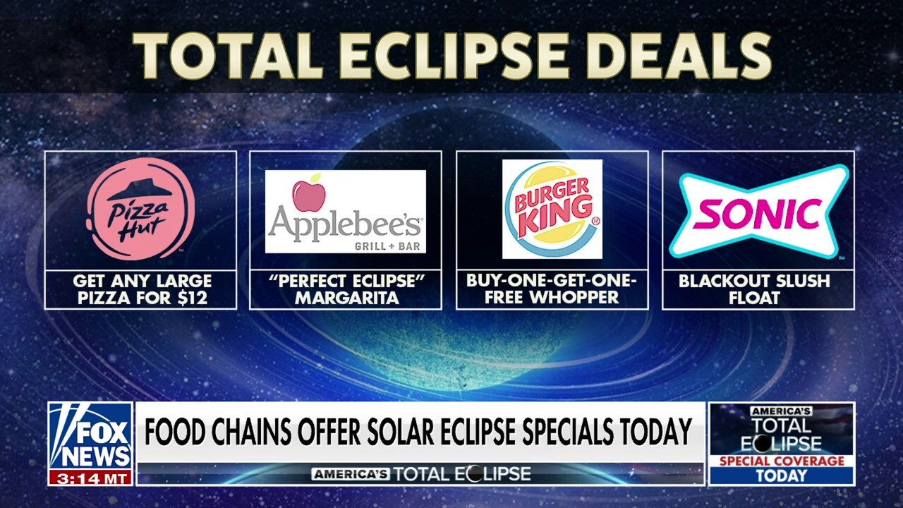 Sonic offering special slushie for solar eclipse 