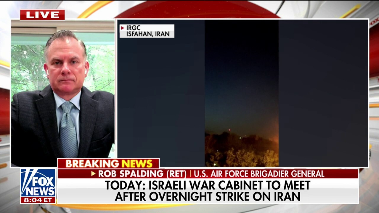 U.S. Air Force Brig. Gen. Rob Spalding (Ret.) joins 'Fox & Friends' to weigh in on Israel's latest attack and the possibility of a response from Iran